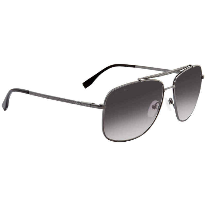 Lacoste Grey Rectangular Men Sunglasses L188S 033 59